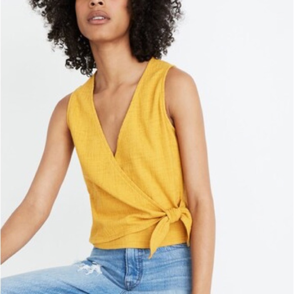 Madewell Wrap Tie Tank